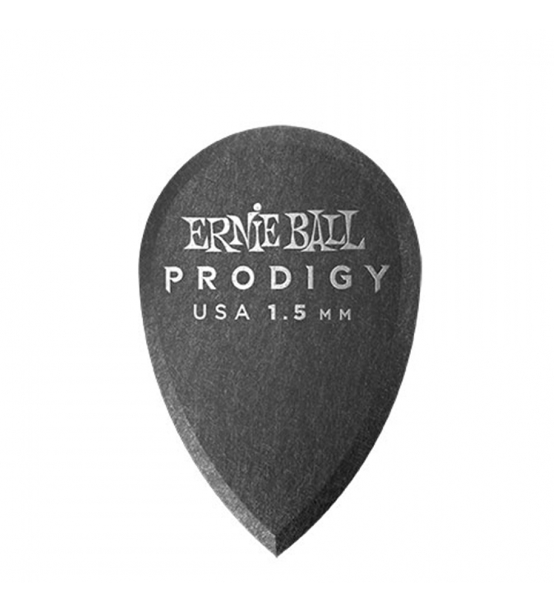 Plettro Prodigy Teardrop Black 1,5 mm indicati per mandolino